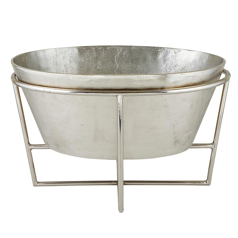 Large Wine/Champagne Bucket - Silver