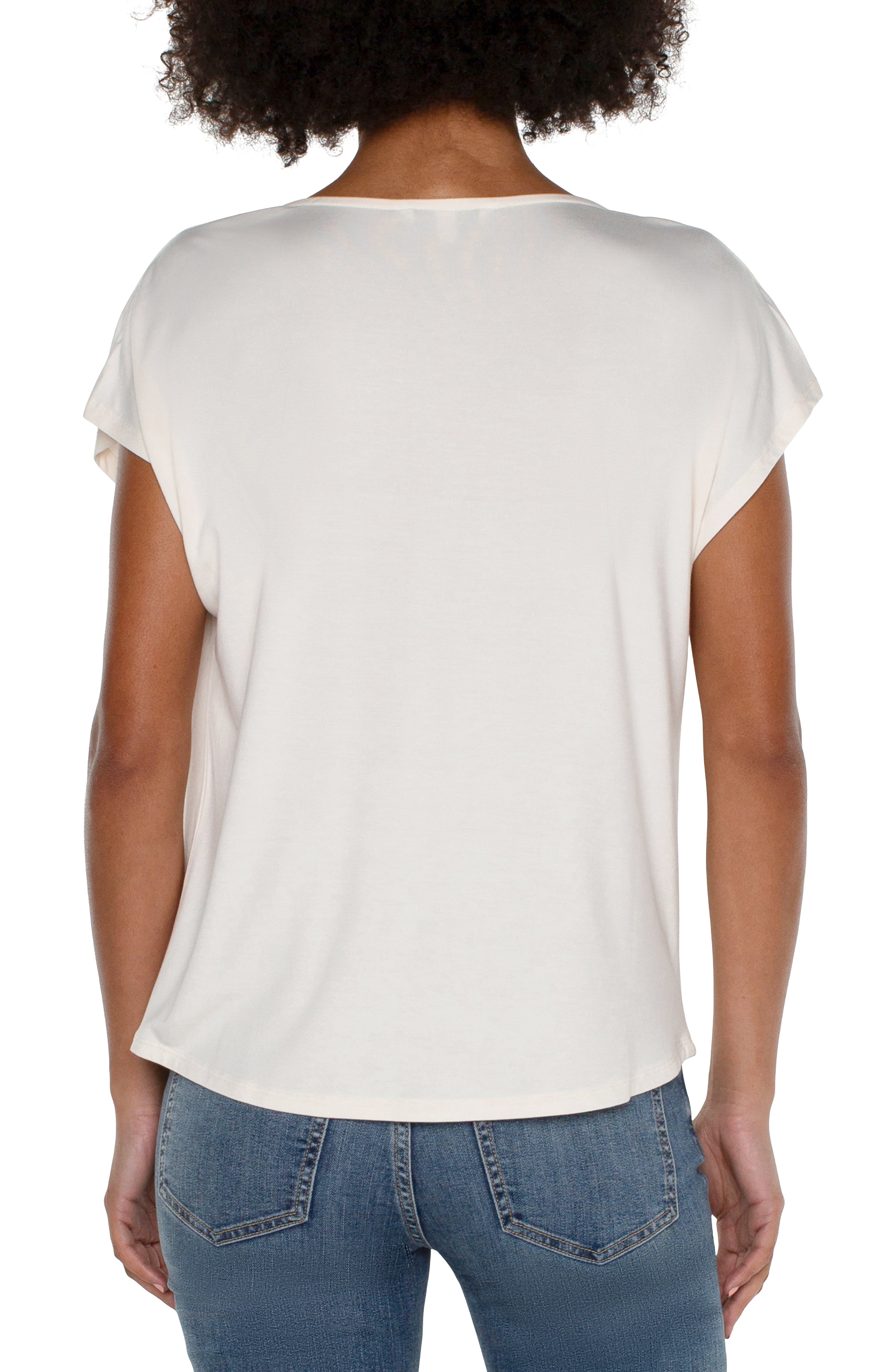 Cowl Neck T-Shirt-Liverpool