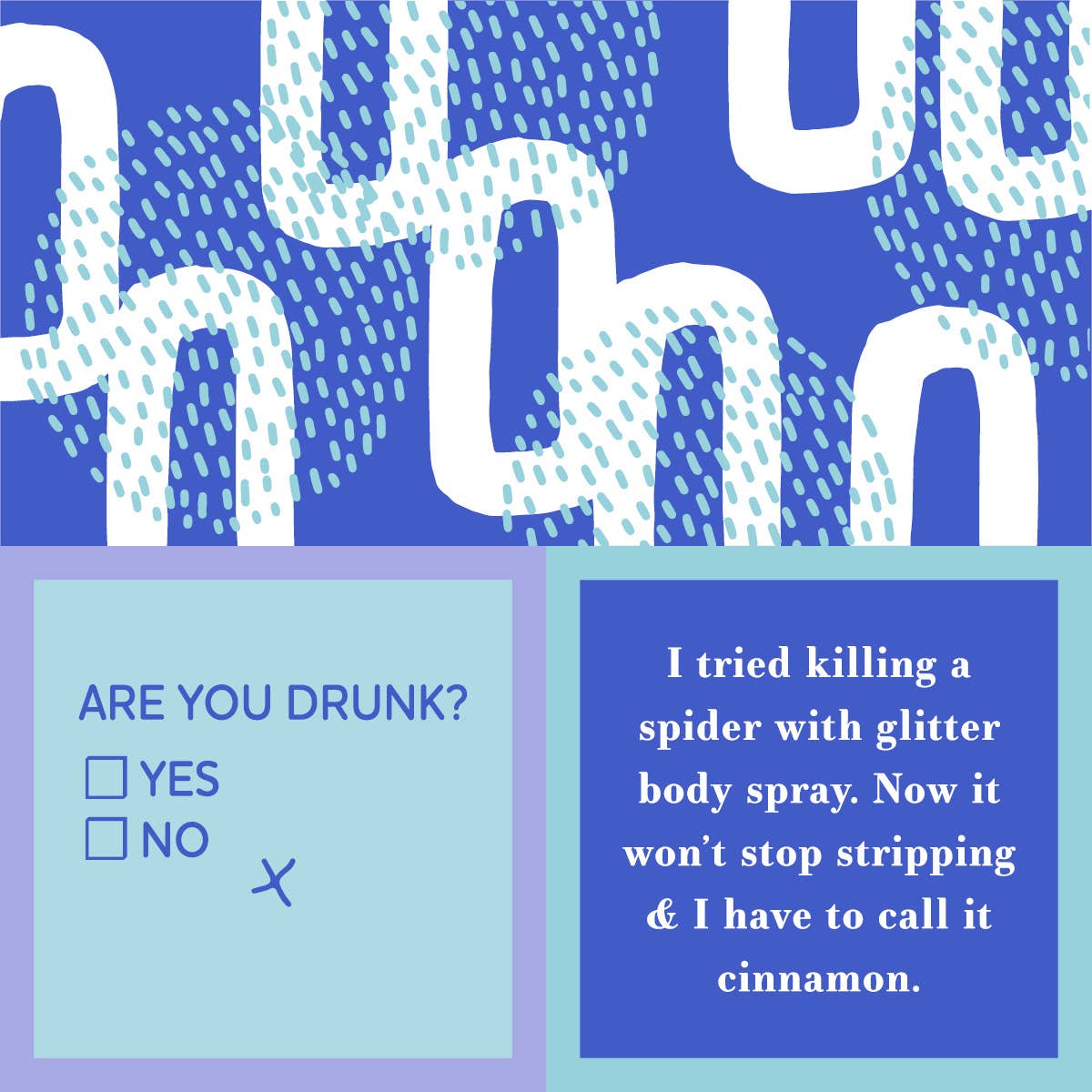 Napkin: Are you Drunk/Cinnamon