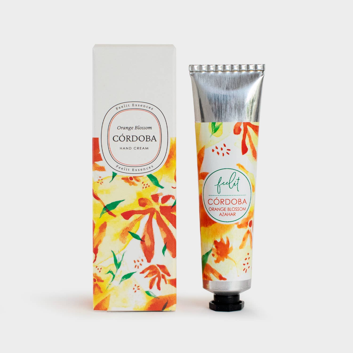 Natural hand cream. Orange Blossom scent. Córdoba Collection