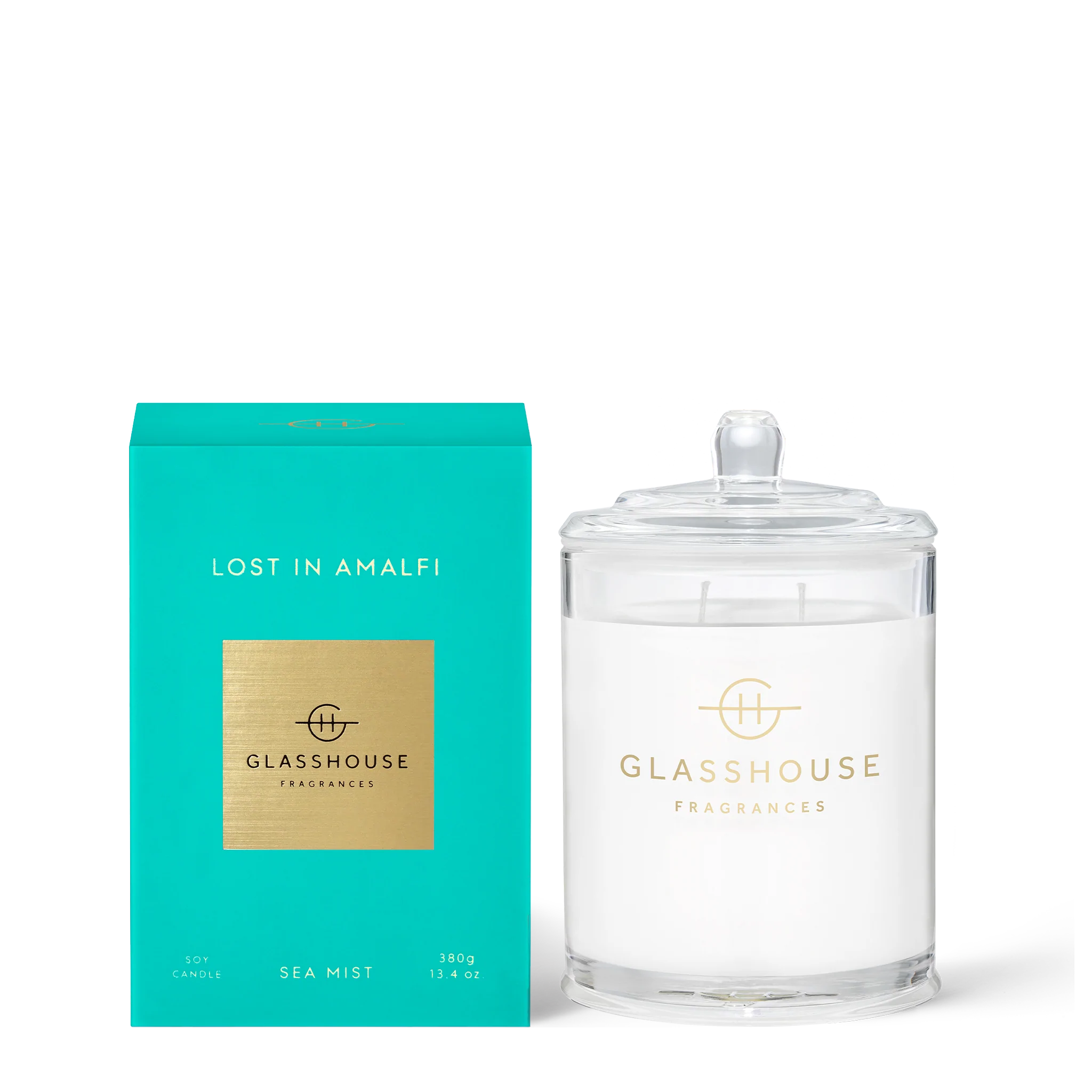 Glasshouse Fragrances13.4oz  Candle -LOST IN AMALFI